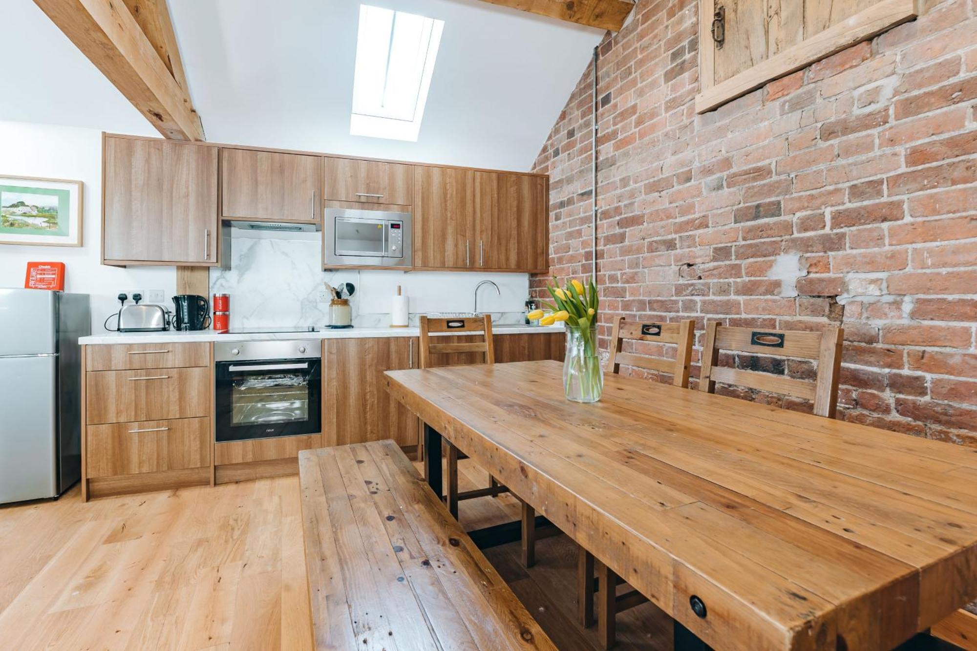 Ryton Grange Church Barn Sleeps 5 Shrewsbury Exteriér fotografie